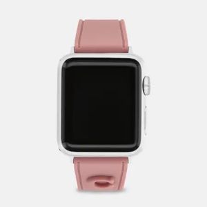 Coach Apple Watch Band, Pink, New In Box